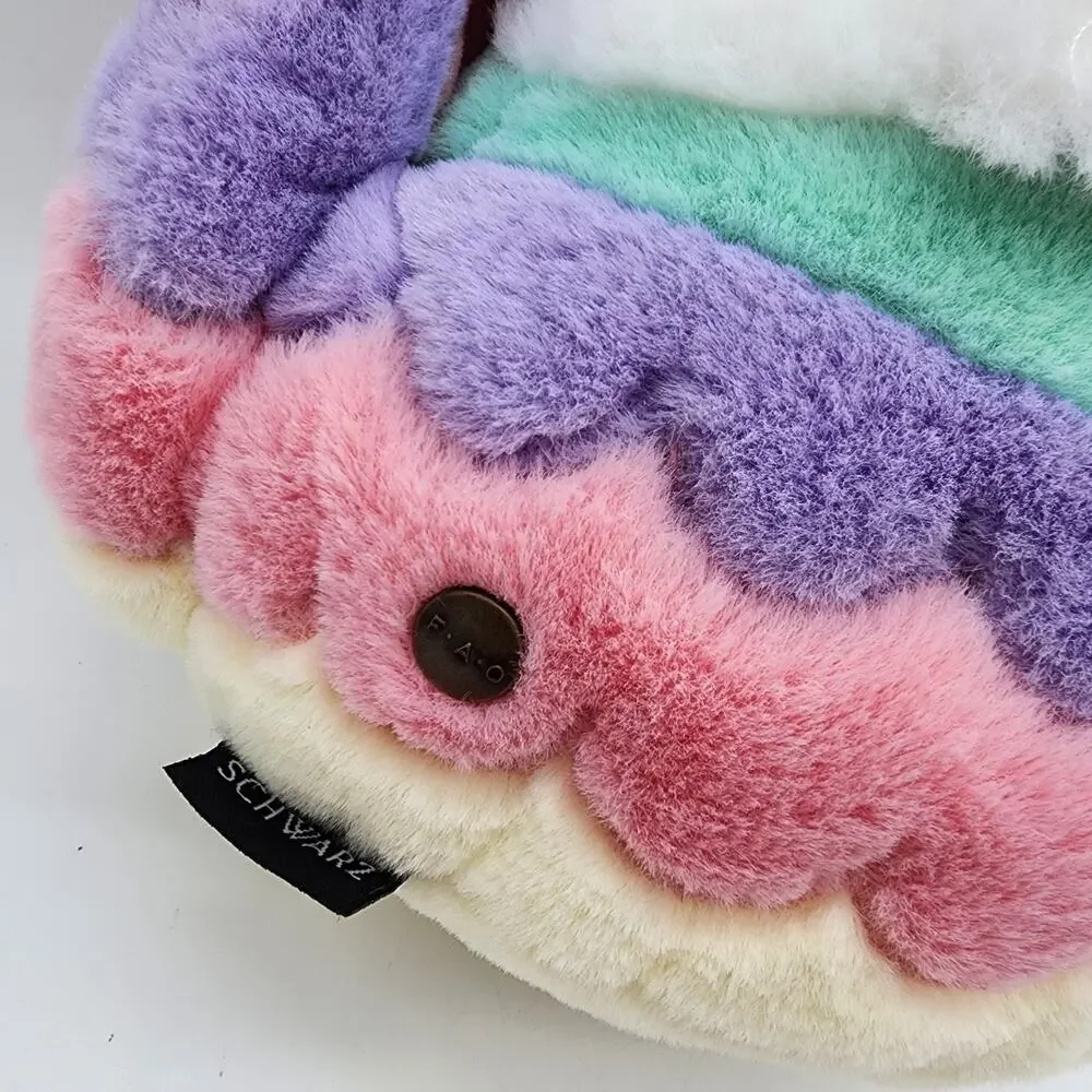 FAO Schwarz Glow Brights Mermaid Cat Stuffed Plush 15